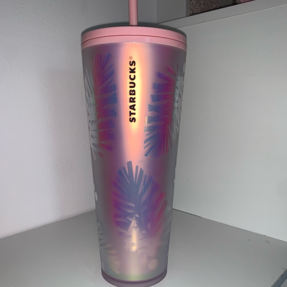 Starbucks Pink Pinecone Cup